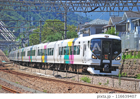 中央本線 四方津ー上野原 JR東日本 E257系 M-115編成(松本) あずさ かいじ 中央本線 四方津ー上野原 JR東日本 E257系 M-115編成(松本) あずさ かいじ 116639407