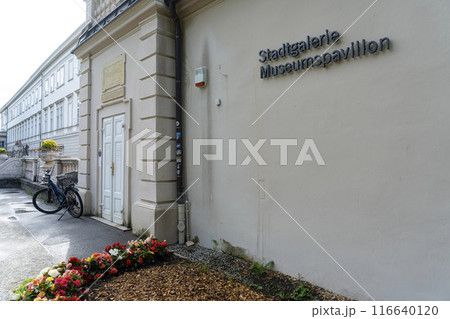 Stadtgalerie Museum Pavillion in Salzburg, Austria. 116640120