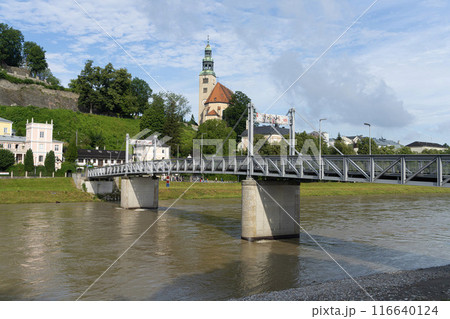 Mullnersteg bridge in Salzburg, Austria 116640124