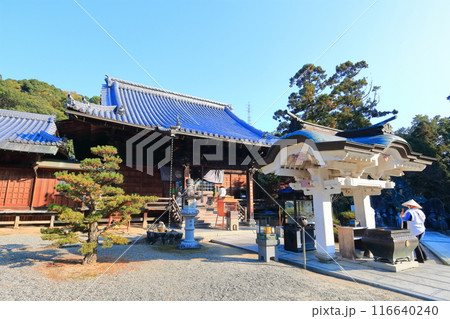 【徳島県】四国霊場「第3番札所」金泉寺（亀光山・釈迦院）秋の紅葉 116640240
