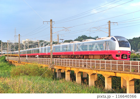 常磐線 高浜ー神立 JR東日本 E653系 K305+K306編成(勝田) フレッシュひたち 常磐線 高浜ー神立 JR東日本 E653系 K305+K306編成(勝田) フレッシュひたち 116640366