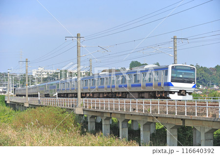 常磐線　高浜ー神立　JR東日本　E531系　K401編成（勝田） 116640392