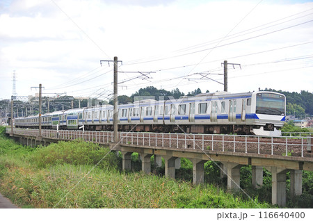 常磐線 高浜ー神立 JR東日本 E531系 K419編成(勝田) 常磐線 高浜ー神立 JR東日本 E531系 K419編成(勝田) 116640400