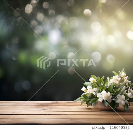 Jasmin on wooden backgrounds blurred backgrounds Jasmin on wooden backgrounds blurred backgrounds 116640582