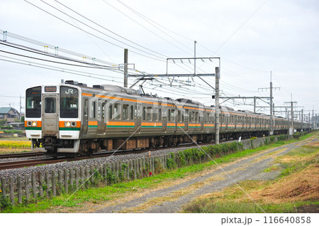高崎線　行田ー熊谷　JR東日本　211系　A27編成（高崎） 116640858