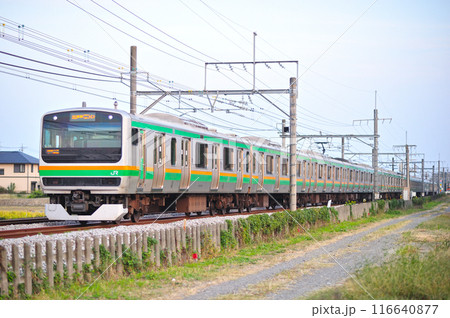高崎線 行田ー熊谷 JR東日本 E231系1000番台 S-06編成(国府津) 高崎線 行田ー熊谷 JR東日本 E231系1000番台 S-06編成(国府津) 116640877