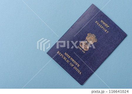 Physical paper international passport of Indian citizen 116641024