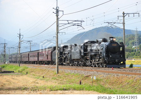 上越線 後閑ー沼田 JR東日本 C61-20+C58-363+旧客6B SL重連レトロみなかみ 上越線 後閑ー沼田 JR東日本 C61-20+C58-363+旧客6B SL重連レトロみなかみ 116641905