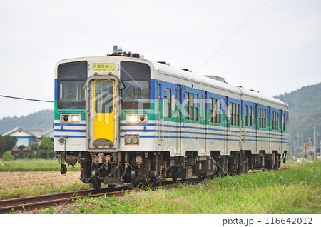 久留里線　東横田ー横田　JR東日本　キハ38-4+キハ38-1001（幕張） 116642012