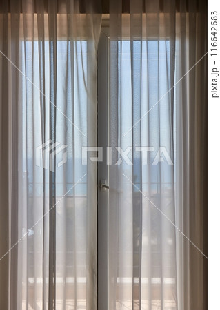 Apartment with sea view, curtains 116642683