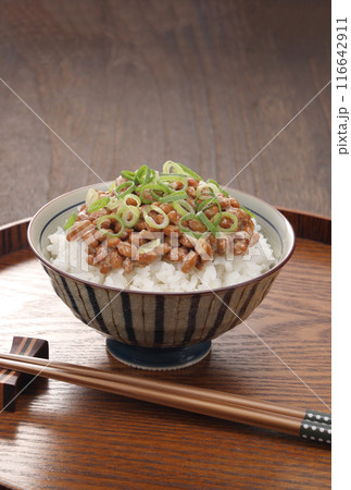納豆かけご飯 納豆かけご飯 116642911