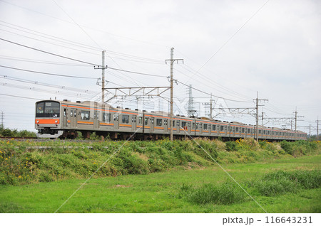 武蔵野線 東川口ー東浦和 JR東日本 205系 M23編成(幕張) 武蔵野線 東川口ー東浦和 JR東日本 205系 M23編成(幕張) 116643231