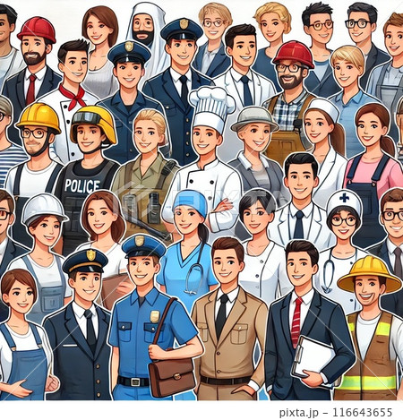 色々な職業 116643655