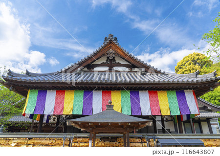 奈良　安倍文殊院　本堂 116643807