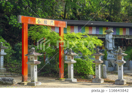 奈良　安倍文殊院　合格門 116643842