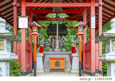 奈良 安倍文殊院 稲荷社 奈良 安倍文殊院 稲荷社 116643849