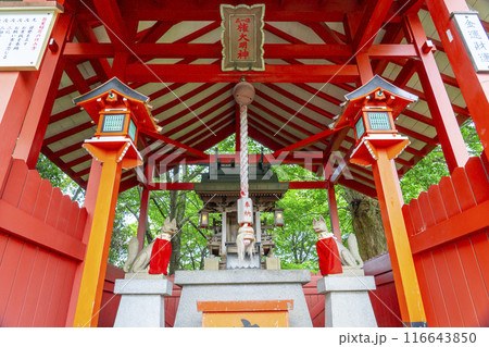 奈良　安倍文殊院　稲荷社 116643850