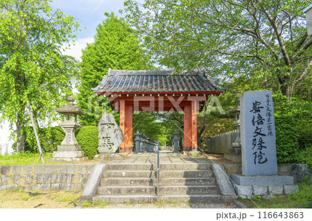 奈良　安倍文殊院　表山門 116643863
