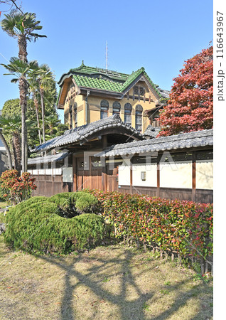 中山道深谷宿：旧中山道　大谷家住宅　国登録有形文化財　深谷市稲荷町 116643967