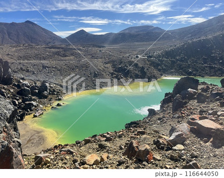ニュージーランド北島にある世界遺産・トンガリロ国立公園 ニュージーランド北島にある世界遺産・トンガリロ国立公園 116644050