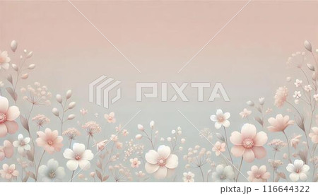 フレーム（花） 116644322