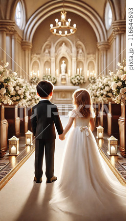 子供結婚式 116644693