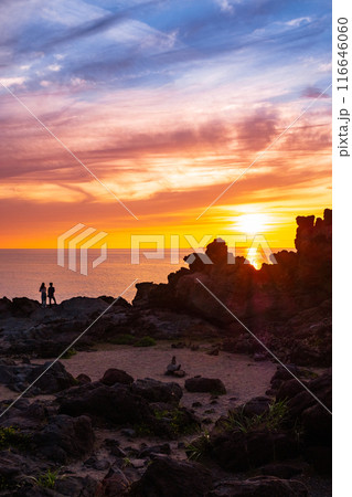 十六羅漢岩・夕景 十六羅漢岩・夕景 116646060
