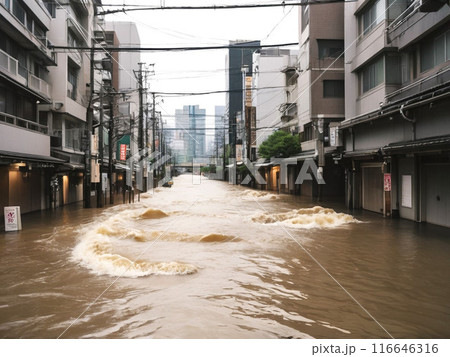 都心　洪水 116646316