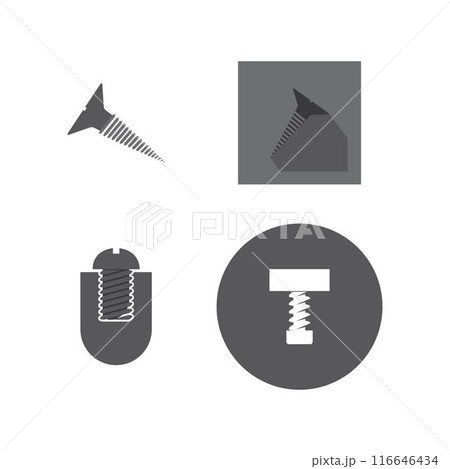 black screw logo 116646434