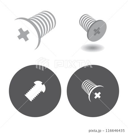 black screw logo 116646435