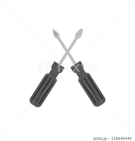 screwdriver logo stock 116646440