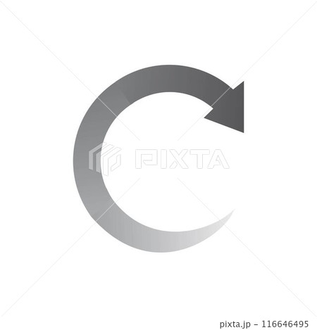 trendy loading logo 116646495