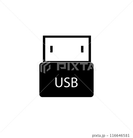 usb icon vector illustration design usb icon vector illustration design 116646581