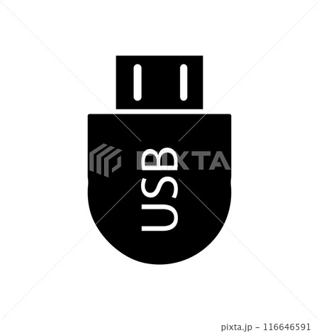 usb icon vector illustration design usb icon vector illustration design 116646591