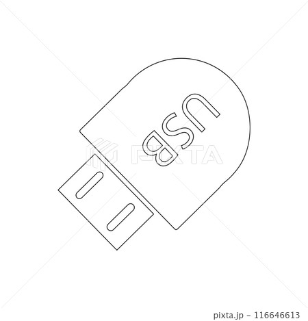 usb icon vector illustration design usb icon vector illustration design 116646613
