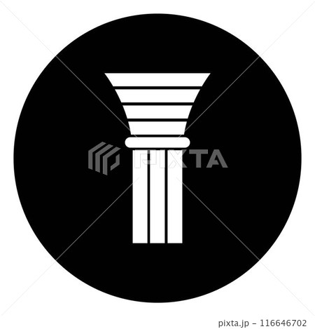 simple pillar logo 116646702
