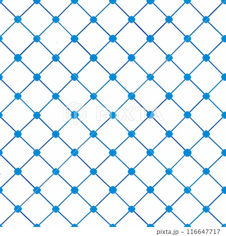diamond pattern geometric seamless wallpaper. endless decorative texture. blue and white decorative element. 116647717