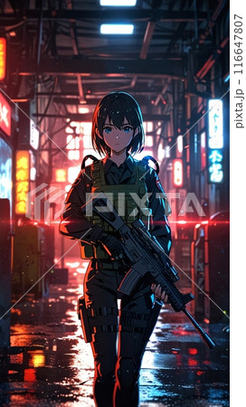 サバゲ―女子 116647807