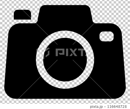 Camera simple icon vector illustration Camera simple icon vector illustration 116648728