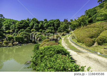 四国八十八箇所78番　郷照寺　庭園　香川県宇多津町 116649586