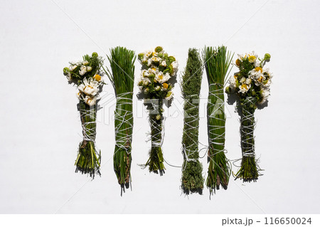 Smudge sticks dried for smoked home. 116650024
