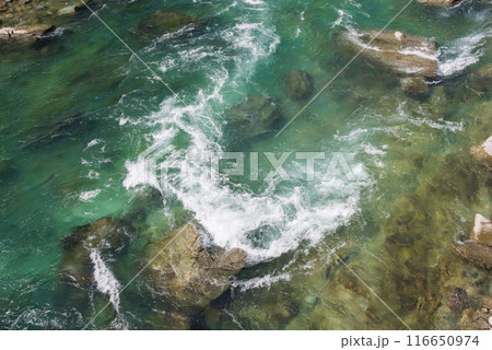 《エメラルドグリーンの渓流》馬瀬川上流・岐阜県 《エメラルドグリーンの渓流》馬瀬川上流・岐阜県 116650974