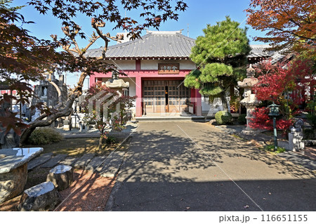 中山道深谷宿:旧中山道 新義真言宗 福壽院金胎寺 深谷市本住町 中山道深谷宿:旧中山道 新義真言宗 福壽院金胎寺 深谷市本住町 116651155
