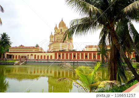DAKSHINESWAR TEMPLE CORNER VIEW 116651257