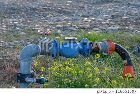 water meter in a village in Cyprus 2 116651507