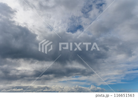 sky over the Mediterranean sea on a winter day in Cyprus 3 116651563