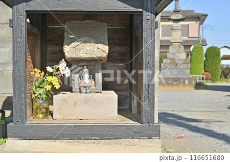 中山道深谷宿:旧中山道 真言宗豊山派 正覚寺 深谷市深谷町 中山道深谷宿:旧中山道 真言宗豊山派 正覚寺 深谷市深谷町 116651680