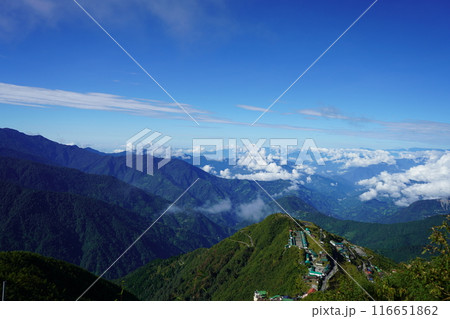 Skyline View of Zuluk from Silk Route Sikkim 116651862