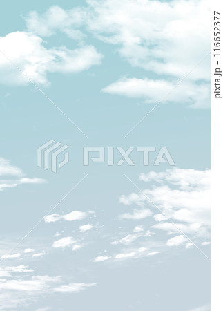 背景素材_青空と雲 116652377