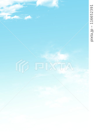 背景素材_青空と雲 116652391